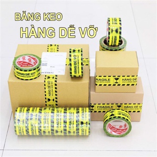 [Giảm giá cực shock] Băng Dính Hàng  Dễ Vỡ - Băng Keo Gói Hàng Cực Dai Không Thấm Nước Cao Cấp
