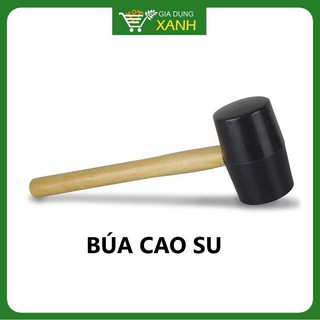 Búa cao su cao cấp cán gỗ - Dụng cụ cầm tay