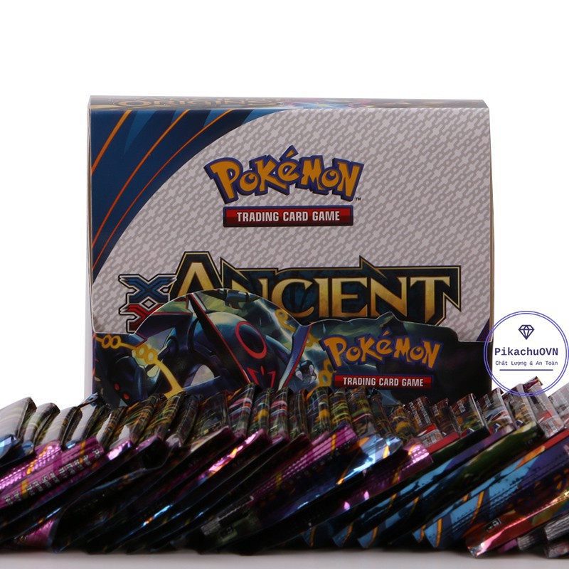 Bộ Thẻ Bài Pokemon TCG 324 Card Game Ancient Origin Sưu Tập Đẹp Đọc Đáo