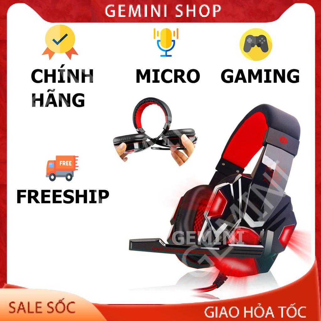 Tai nghe chuyên game thủ Plextone PC780 - đèn LED - Có Mic - Headphone gaming GEMINI SHOP