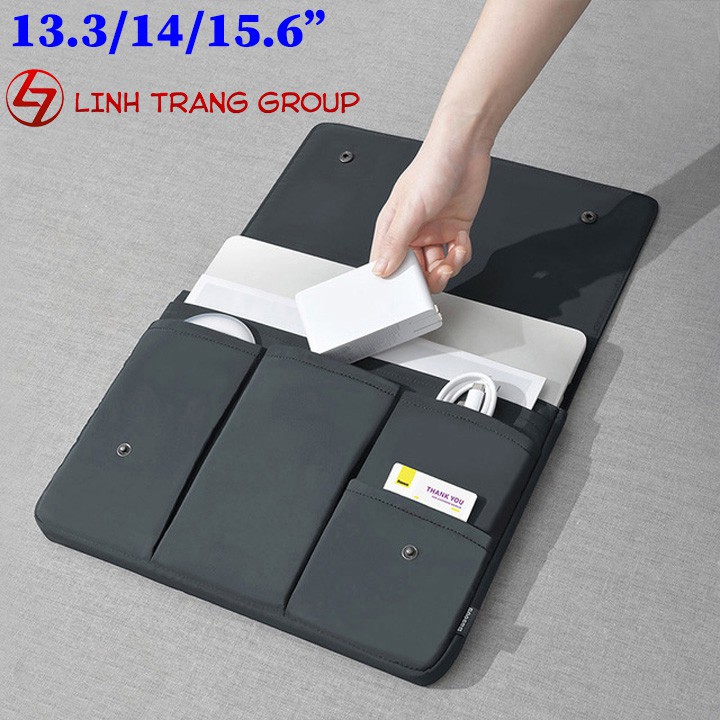 Túi chống sốc cao cấp dành cho laptop, MacBook - Oz138