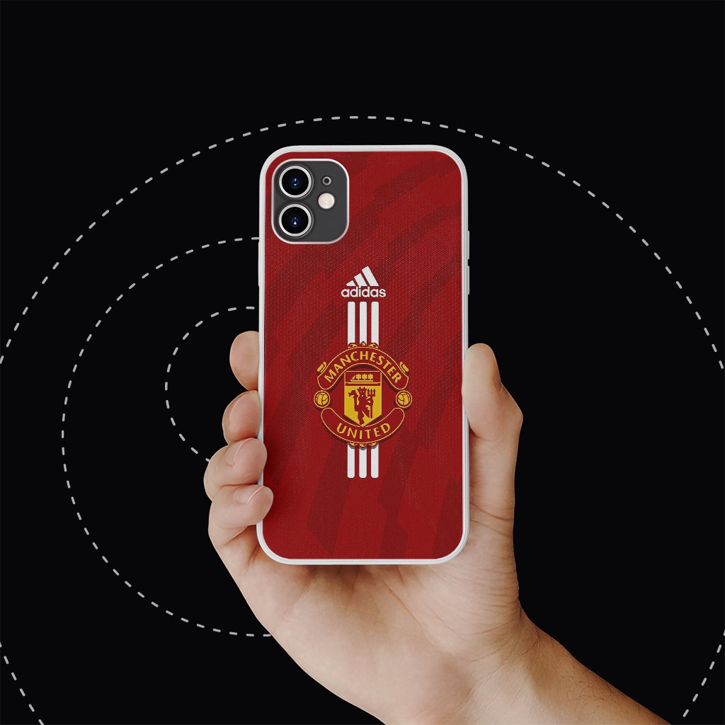 Ốp lưng logo manchester united adidas background pro 13 11 12 promax 7 8 plus xs X Xr  ART20226670