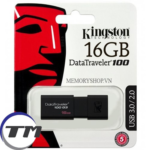 USB Kingston DT100G3 16GB 3.0 | BigBuy360 - bigbuy360.vn