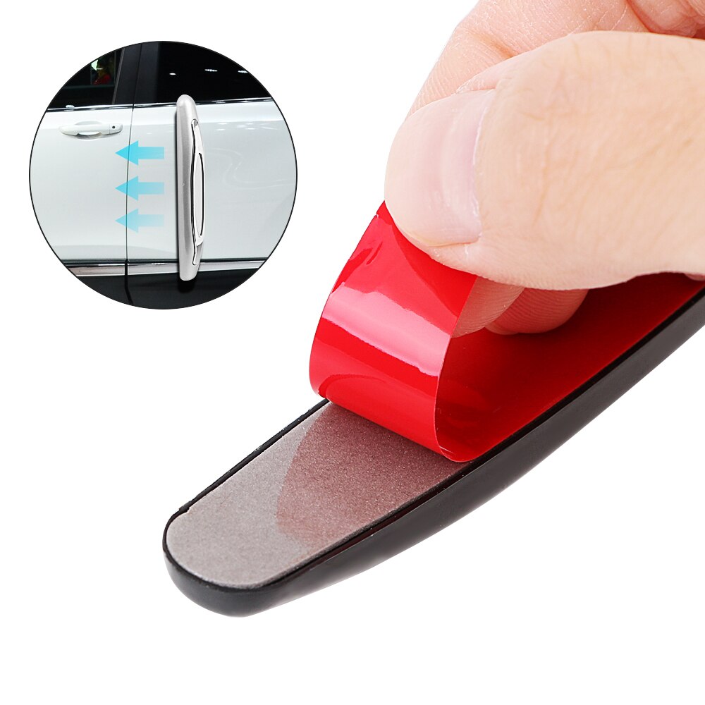 Set 4 Miếng Dán Viền Cửa Xe Ô Tô Chống Va Chạm Tiện Dụng