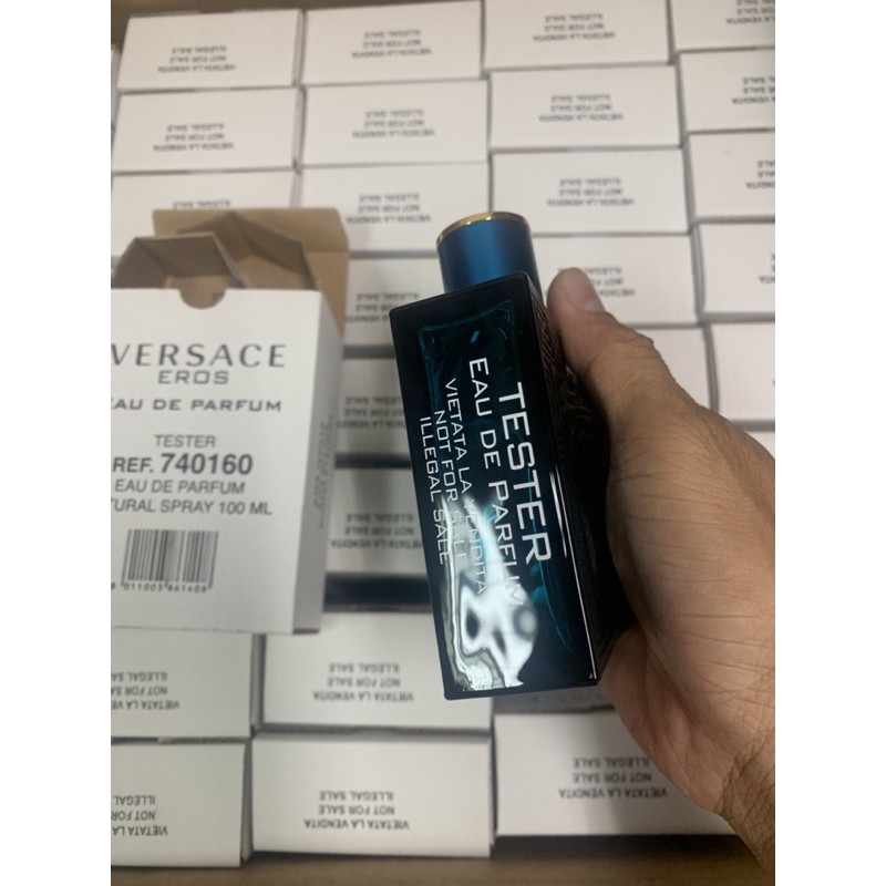 Nước hoa Nam tester Versace Eros EDP 100ml (hộp tester như hình) | BigBuy360 - bigbuy360.vn
