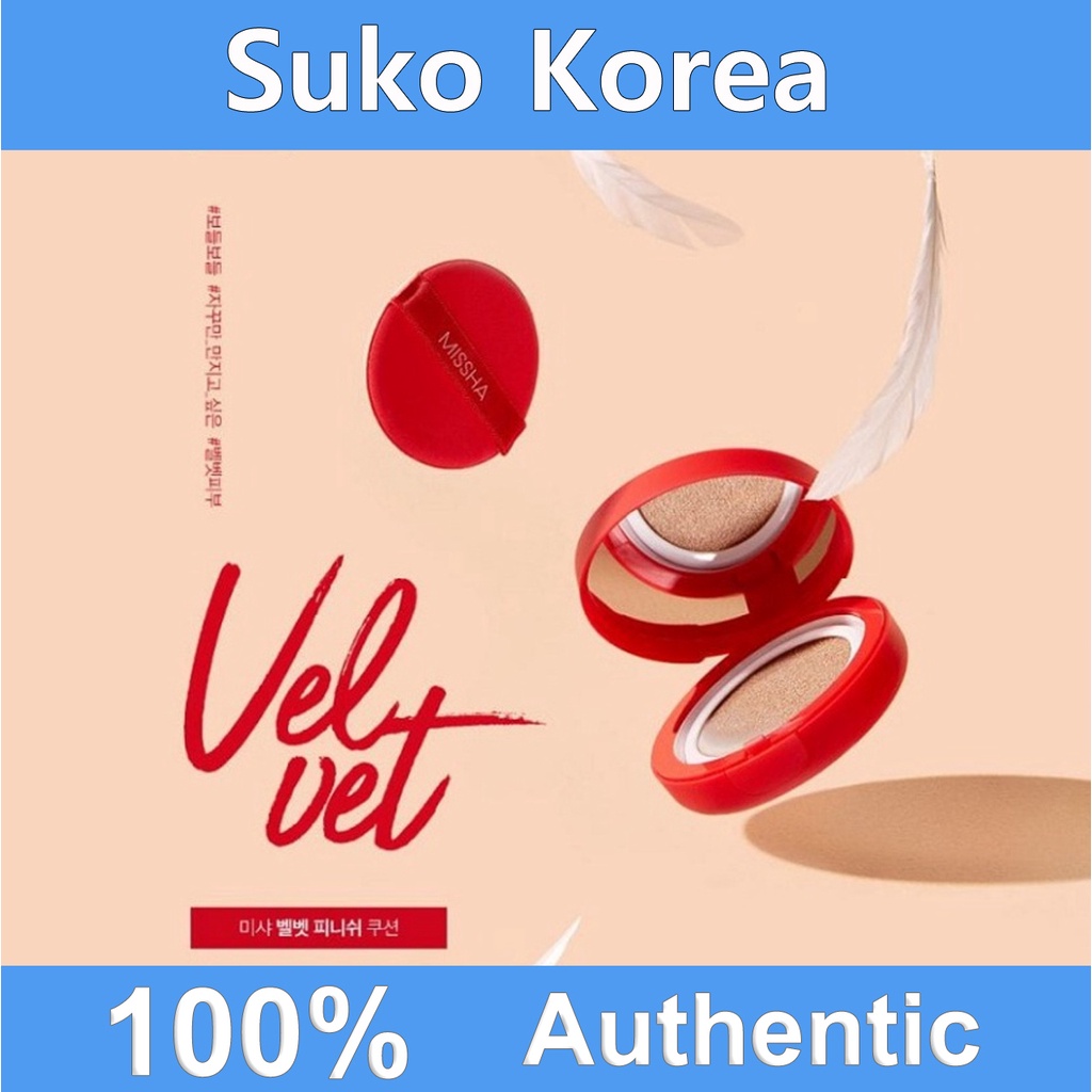 Phấn nước misha velvet finish cushion SPF50+ PA+++ Mỹ phẩm chính hãng | BigBuy360 - bigbuy360.vn
