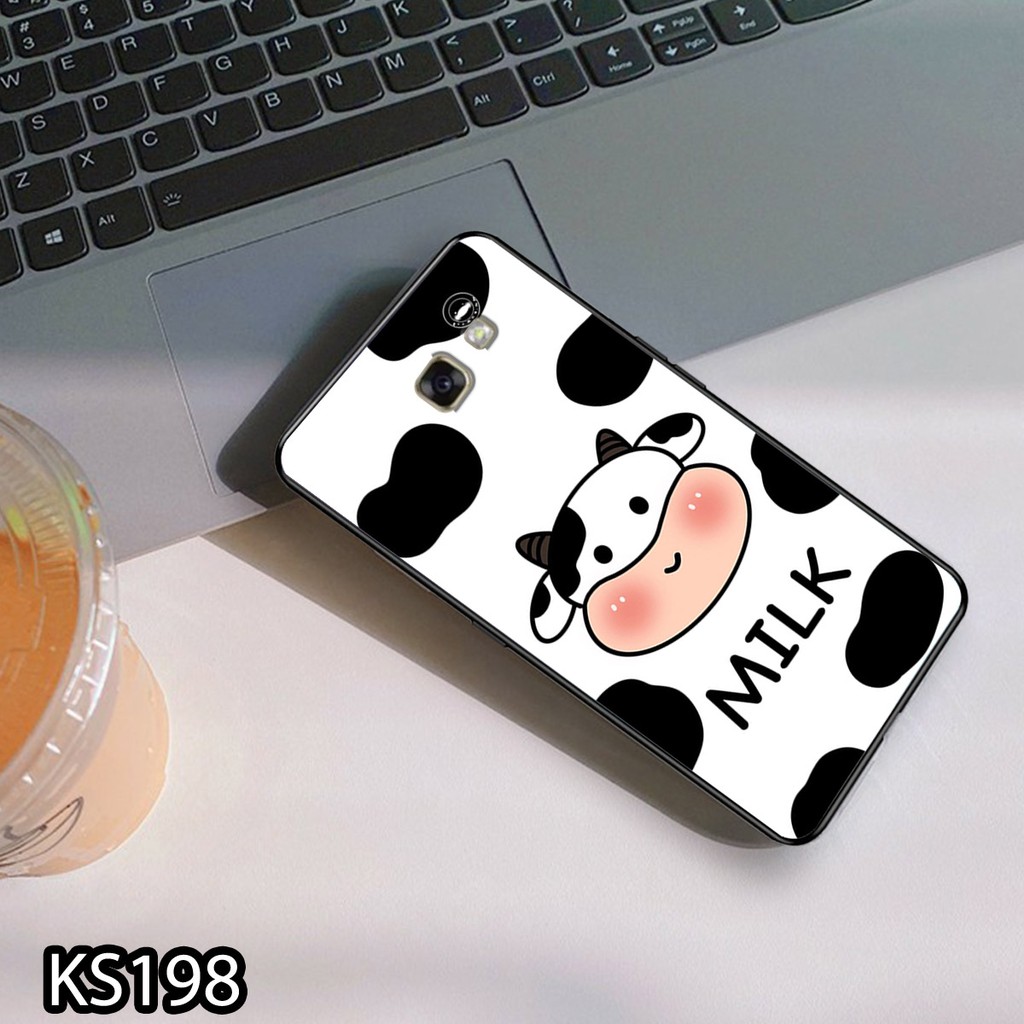 Ốp lưng Samsung A3-2017/A5-2017/A7-2017  in hình bò sữa siêu đẹp, độc, lạ_KINGSTORE.HN_Ốp SS A320/A520/A720