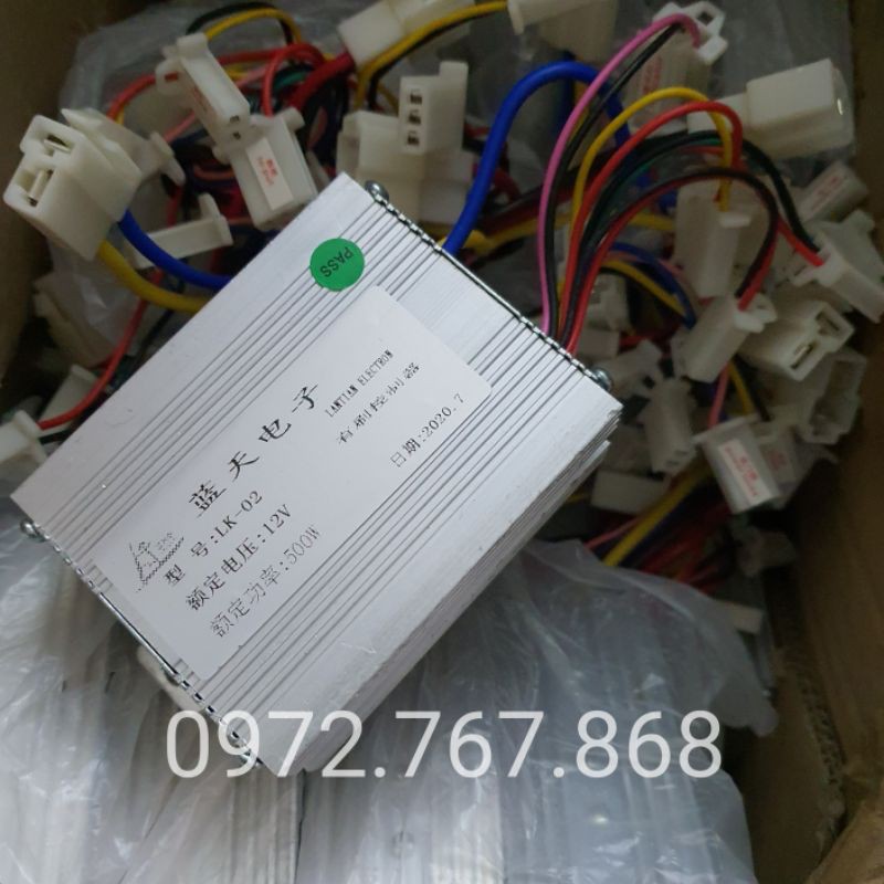 IC điều tốc động cơ chổi than DC 12v-500w
