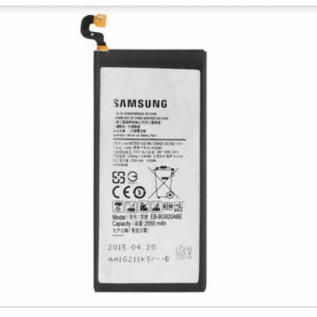 Pin Samsung xịn Galaxy S6 (G920) dung lượng 2550mAh bảo hành 6 tháng