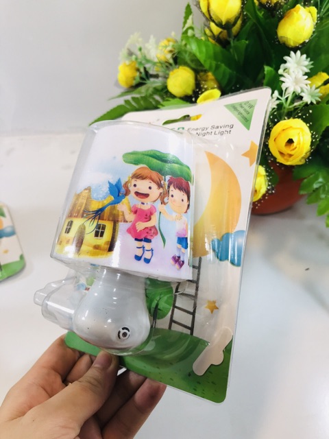 Đèn ngủ cảm ứng nhiều hình cốc dễ thương