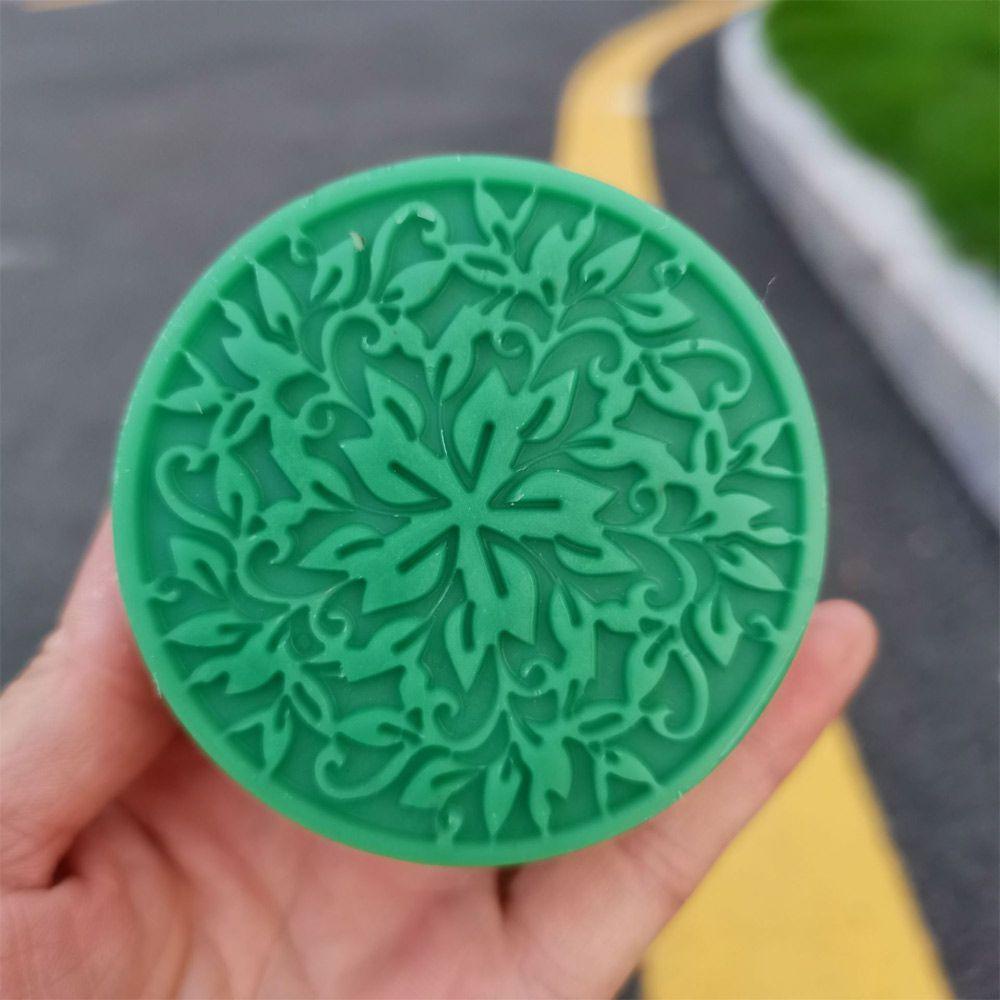 PISTA Khuôn Silicone Làm Xà Phòng 3D DIY 4 Ngăn Đa Năng Hình Bông Hoa