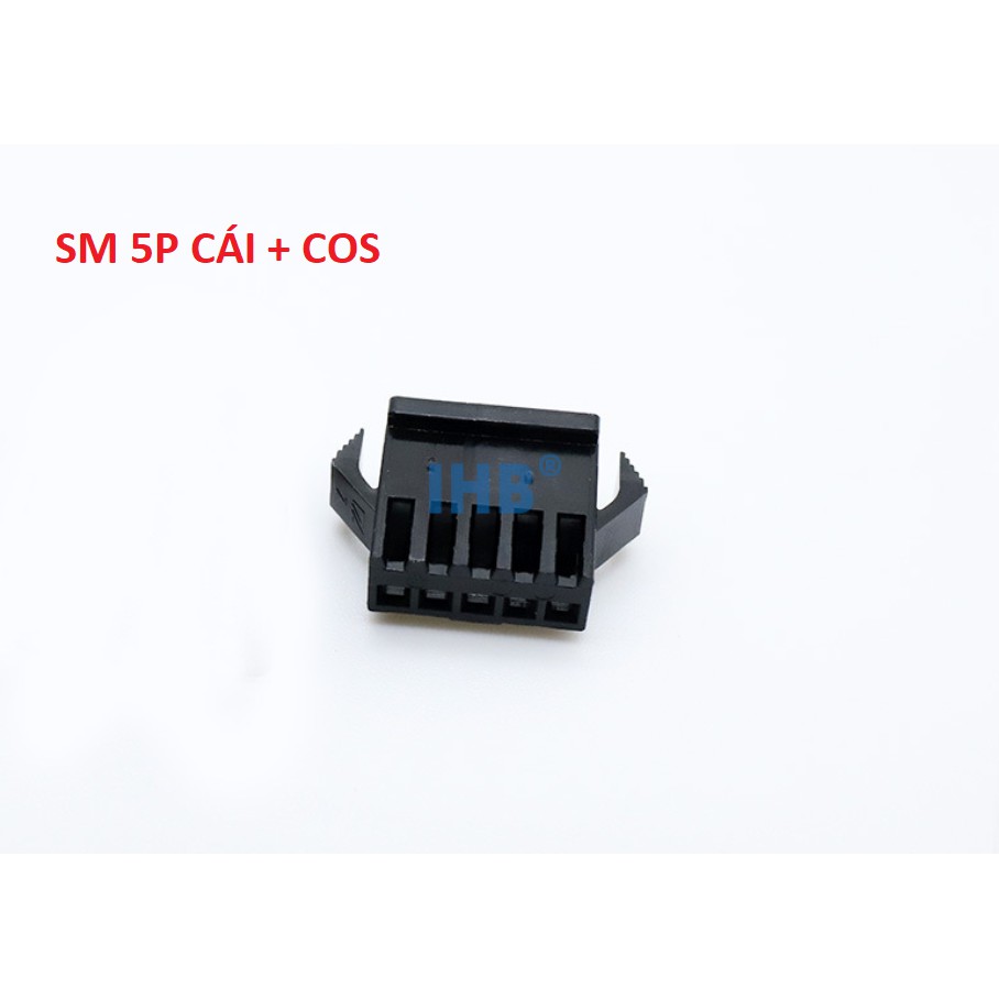 (KO DÂY) Đầu giắc cắm (kèm cos) SM 2.54mm 2P 3P 4P 5P 6P 7P 8P 9P 10P không dây