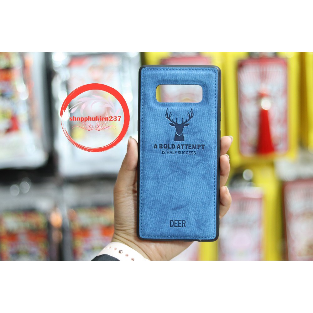 [Freeship toàn quốc từ 50k] ỐP LƯNG SAMSUNG GALAXY NOTE 8 ỐP JEAN KHẮC NAI CAO CẤP