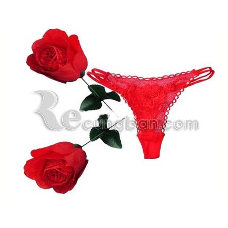 Quần lót hoa hồng quà tặng độc đáo cho bạn gái ngày 8/3 valentine