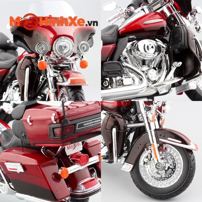 MÔ HÌNH XE 2013 HARLEY-DAVIDSON FLHTK ELECTRA GLIDE ULTRA LIMITED 1:12 MAISTO