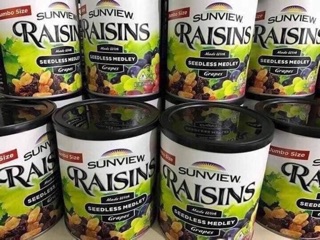 NHO KHÔ MỸ RAISINS