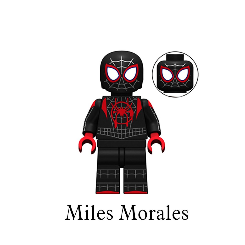 Minifigures các nhân vật trong phim spider man in spider verse