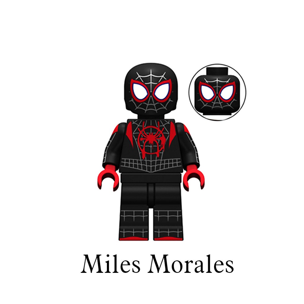 minifigures các nhân vật trong phim spider man in spider verse