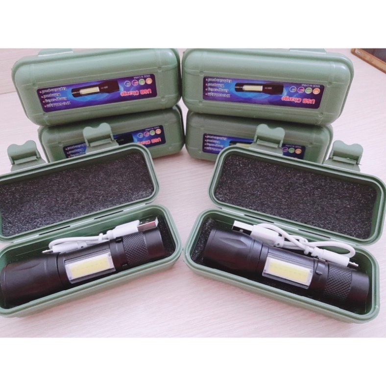Đèn Pin Mini Siêu Sáng Police Cao Cấp Có ZoomFREESHIPĐèn Pin Mini Led Siêu Sáng Chống Nước Giá Rẻ
