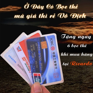 Bộ 10 Vỏ Bọc Căn Cước Công Dân Trong Suốt Bảo Vệ Thẻ Ngân Hàng,Bọc thẻ căn cước,Thẻ ngân hàng,Bằng Lái Xe