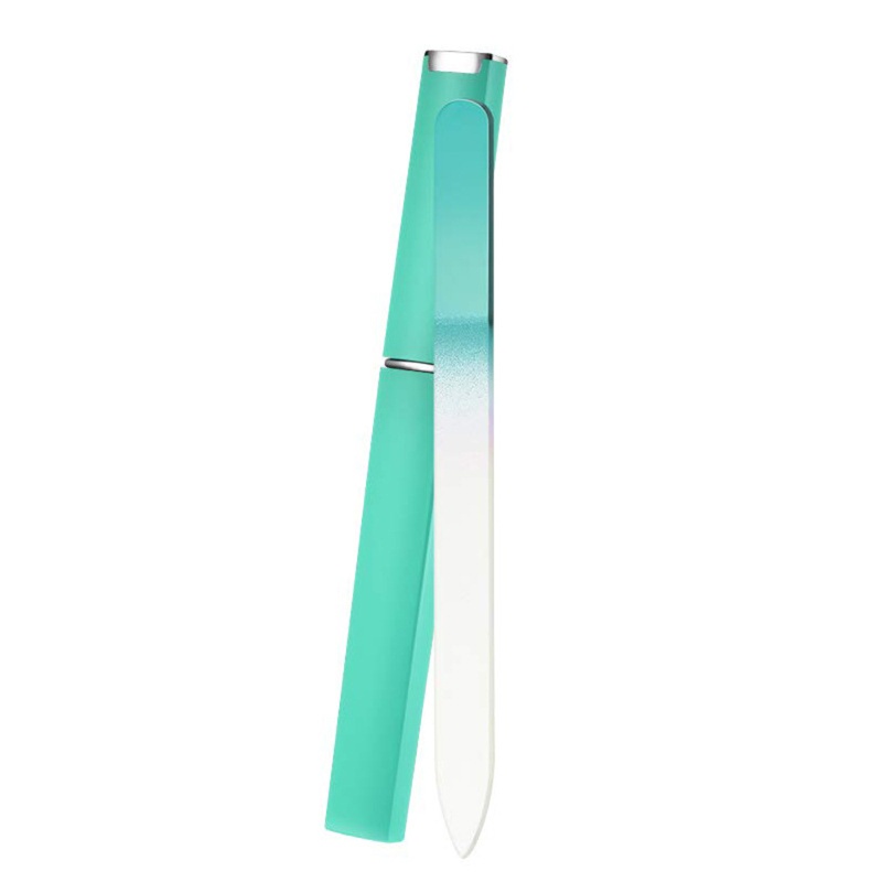 Dụng Cụ Giũa Móng Tay Bằng Kính/ Thủy Tinh Hai Mặt Mini Tiện Dụng