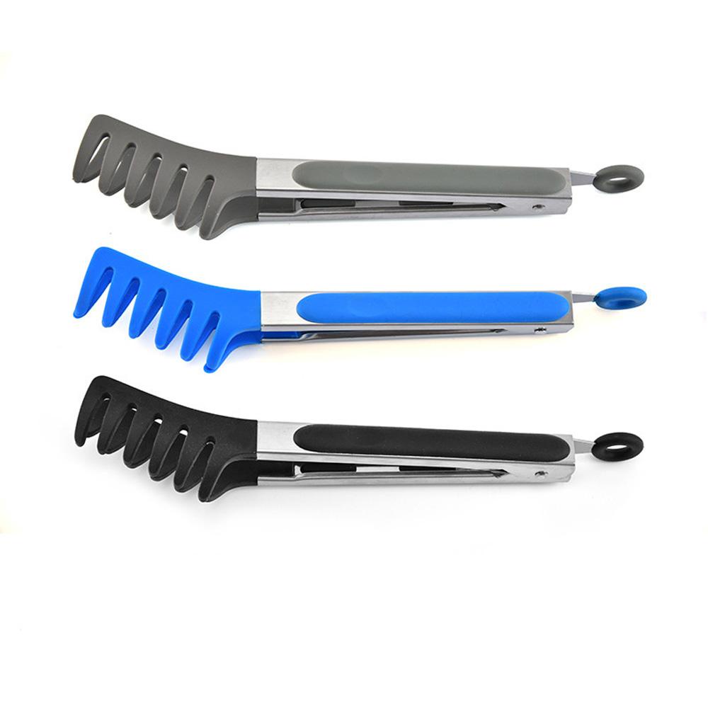 Kẹp Gắp Mì Ý Bằng Silicone Và Thép Không Gỉ