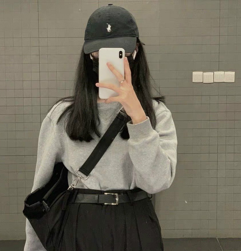 Mũ Lưỡi Trai Màu Trơn Thêu Chữ Phong Cách Hàn Quốc Thời Trang Trẻ Trung