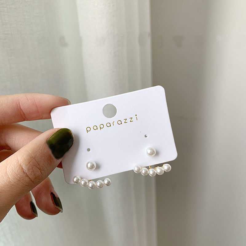 Bông tai nữ, Khuyên tai bạc 925 hạt trai vầng trăng phong cách nhẹ nhàng cho các nàng BT51