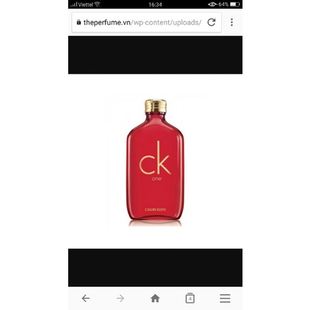 Nước Hoa Hugo Boss Ck One Red Limited Edition