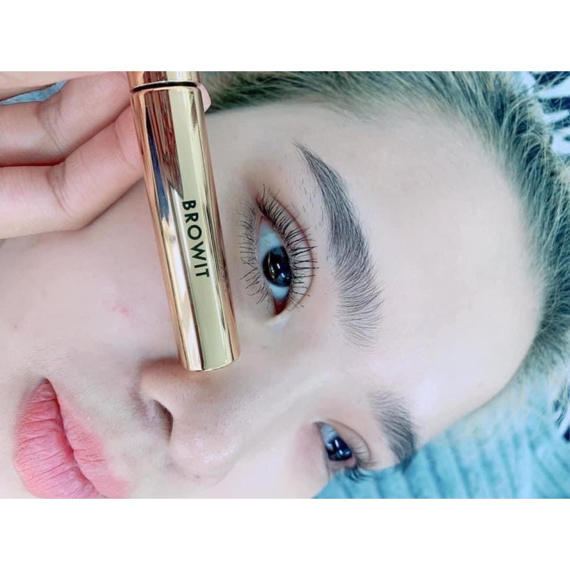 [CÓ SẴN] Mascara Browit Nongchat Thái Làm Dày Dài Mi Chuyên Dụng Cho Makeup