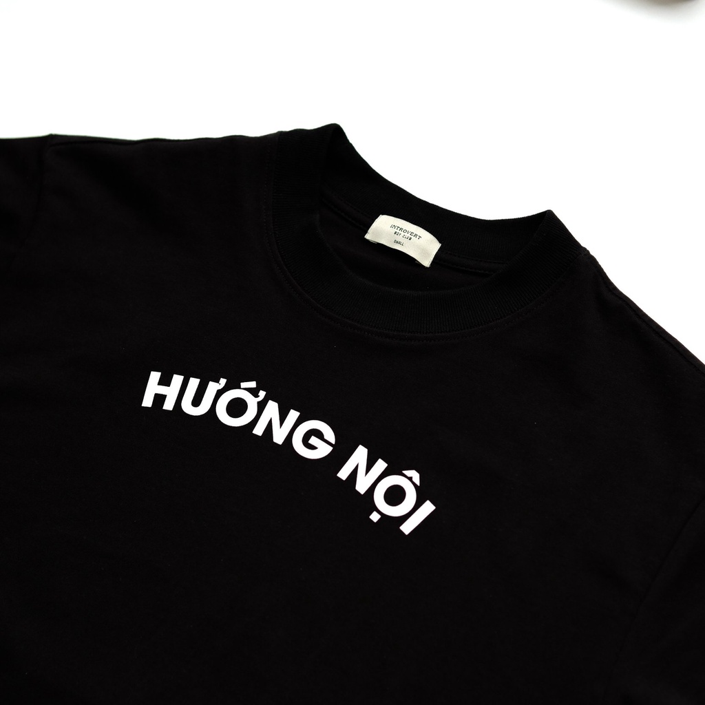 Áo thun Hướng Nội - Đen  - Introvert Boy Club