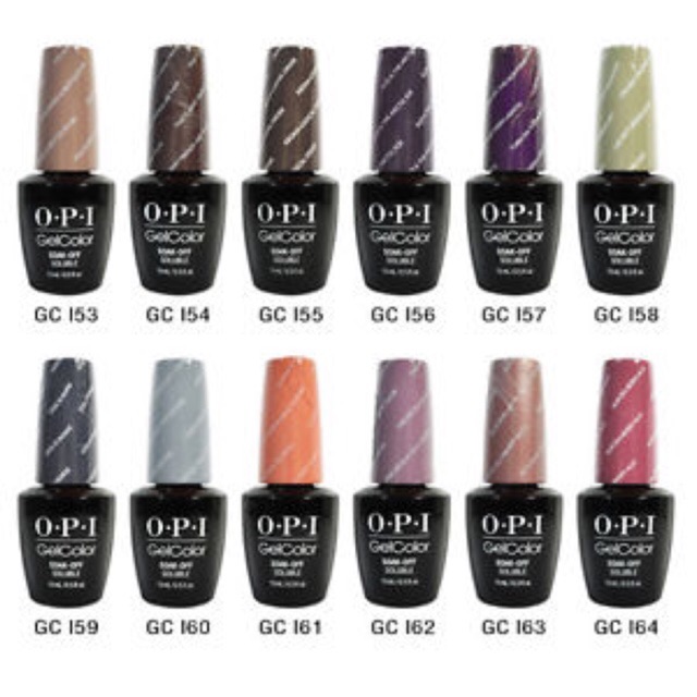 Sơn gel opi full bảng màu - bảng màu ib