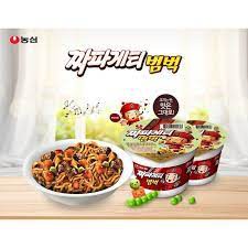 Mì trộn tương đen Chapagetti Bumbulk 70gr/cốc giấy - Nongshim - sản phẩm nội địa Hàn Quốc