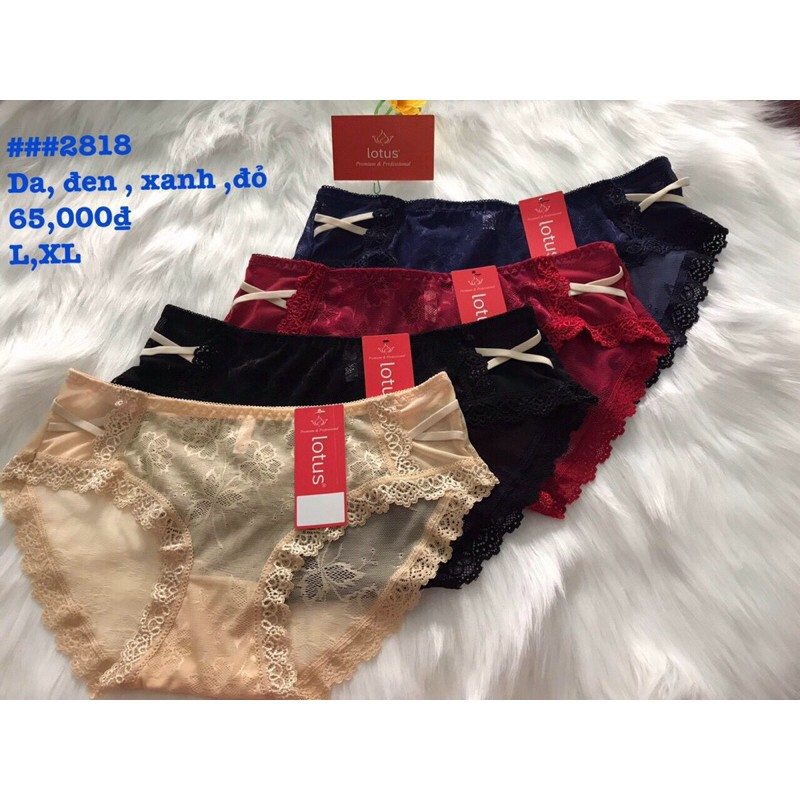 Quần lót Lotus 2818 phối ren gợi cảm