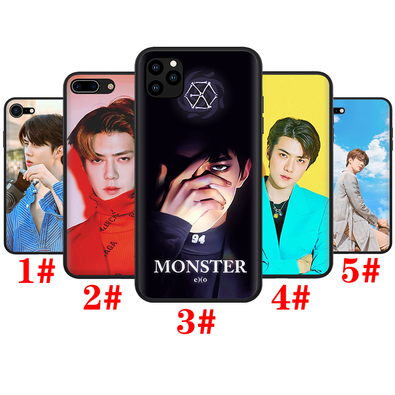 Ốp Lưng Phong Cách Exo Sehun Cho Iphone 8 7 6s 6 Plus 5 5s Se 2016 2020