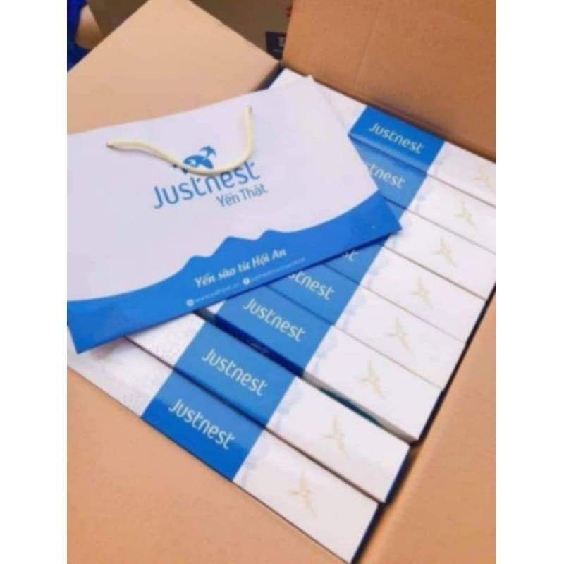 Nước yến Jusnet hộp 6 chai MẪU MỚI 120 ml date 2025