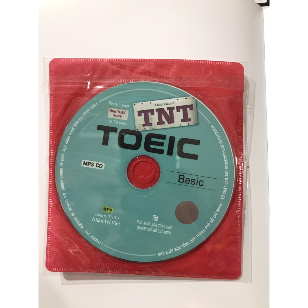 Sách -TNT TOEIC Basic (Third Edition) (Kèm file MP3)