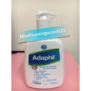 Adaphil 500ml Sữa Tắm, Rửa Chuyên Dụng Cho Trẻ Em Và Người Lớn