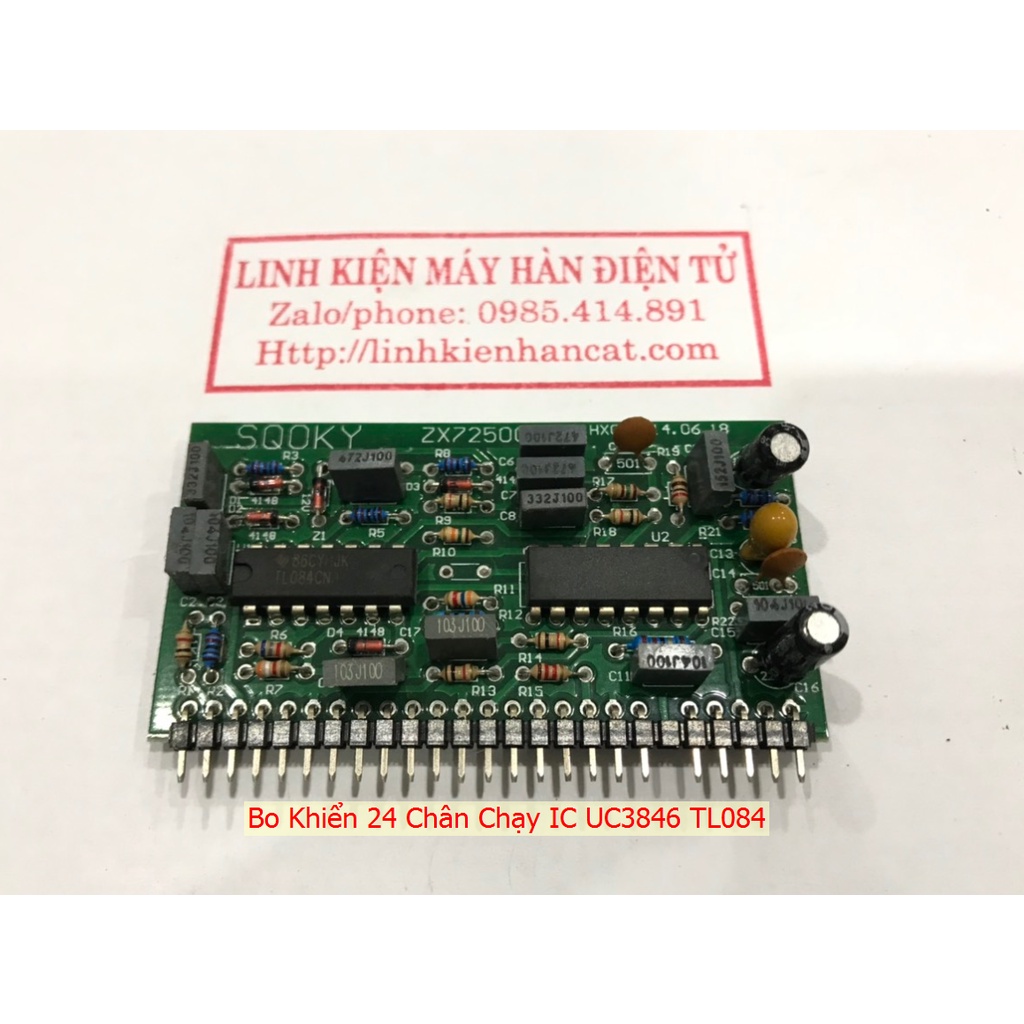 Bo Khiển 24 Chân Chạy IC UC3846 TL084