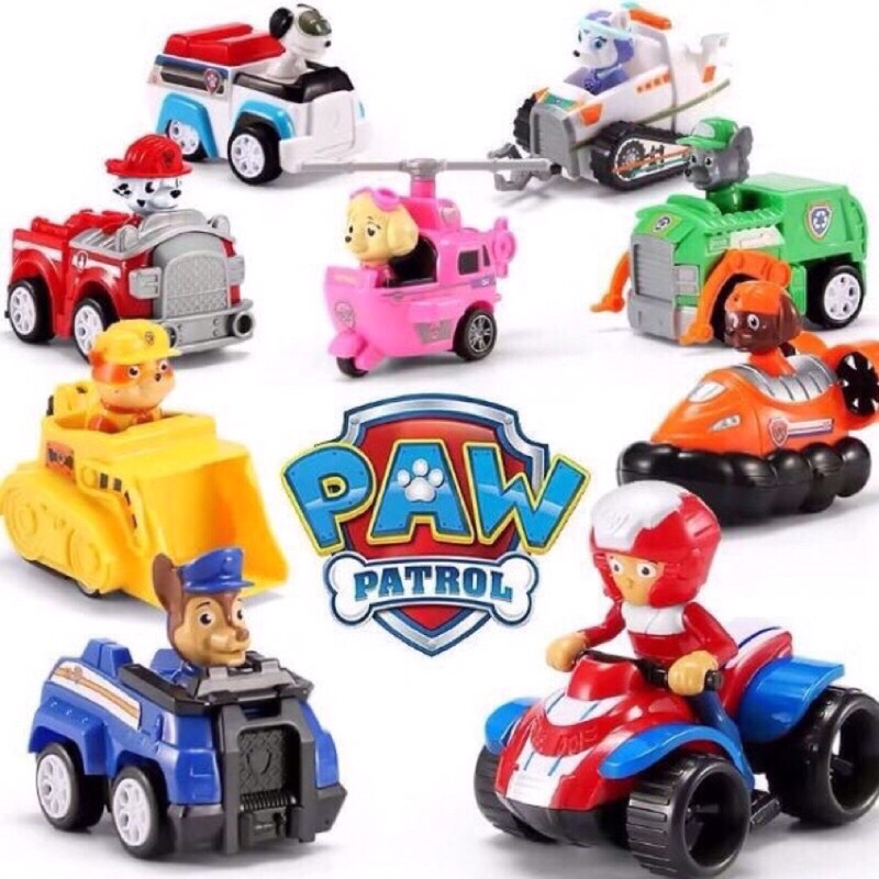 Hộp trò chơi xe trớn biệt đội chó cứu hộ - Pawpatrol