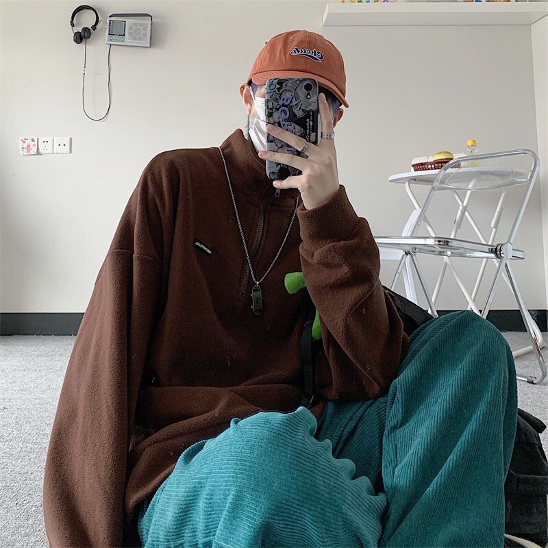 ÁO THUN TAY DÀI UNISEX FORM RỘNG MẪU IN THÂN SAU HÌNH DONUT | BigBuy360 - bigbuy360.vn