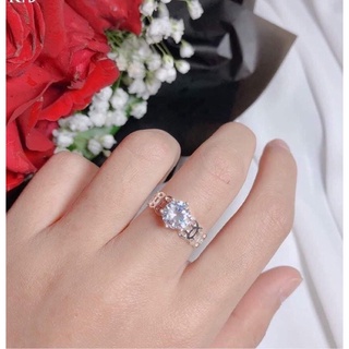 Nhẫn kim tiền đá ,bạc 925