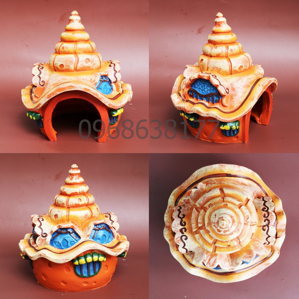 Mô hình Nhà Ốc trang trí tiểu cảnh - thủy sinh - terrarium