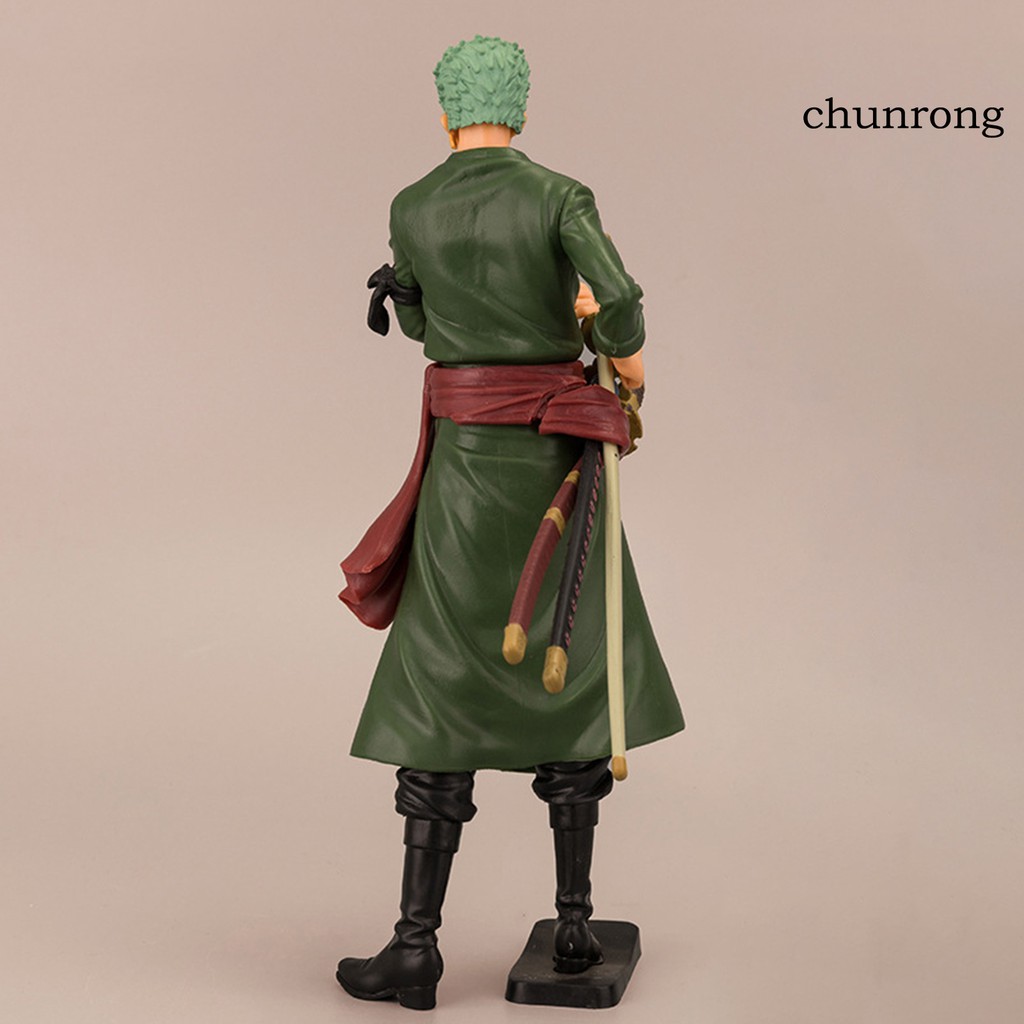 CR+Anime One Piece Figures Zoro Sanji Ace Model Toys Ornaments Home Decoration