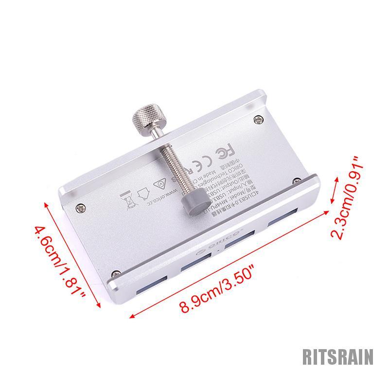 ORICO Bộ Chia 4 Cổng Usb 3.0 Cho Laptop, Kích Thước 10-32mm | BigBuy360 - bigbuy360.vn