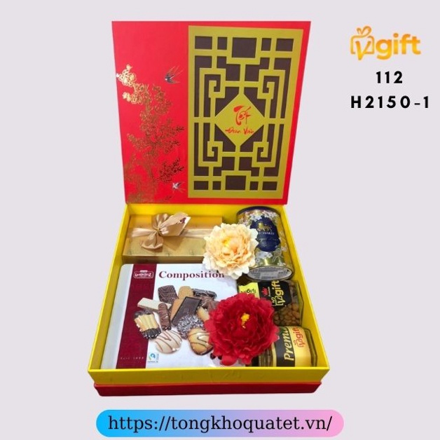 Hộp Quà Tết Mẫu Hộp 1900 - 25000 ( 5 Hộp Quà Tết ) | BigBuy360 - bigbuy360.vn
