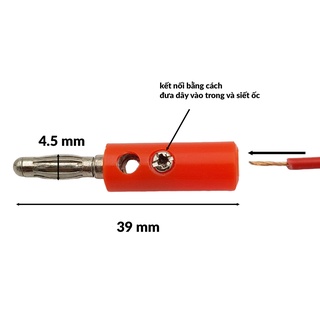 Jack bắp chuối 4mm