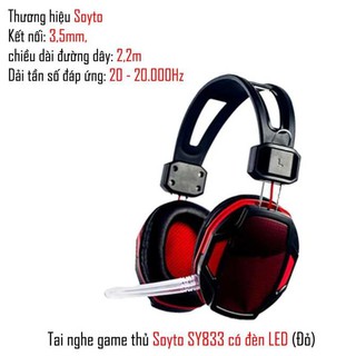 Tai Nghe Chơi Game Soyto SY833
