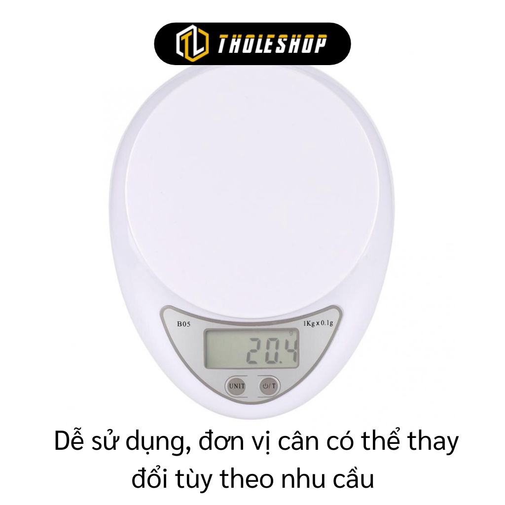 Cân Nhà Bếp GIGAHOME Cân Tiểu Ly Điện Tử Mini Electronic B05 1kg, Độ Chính Xác Cao 9675