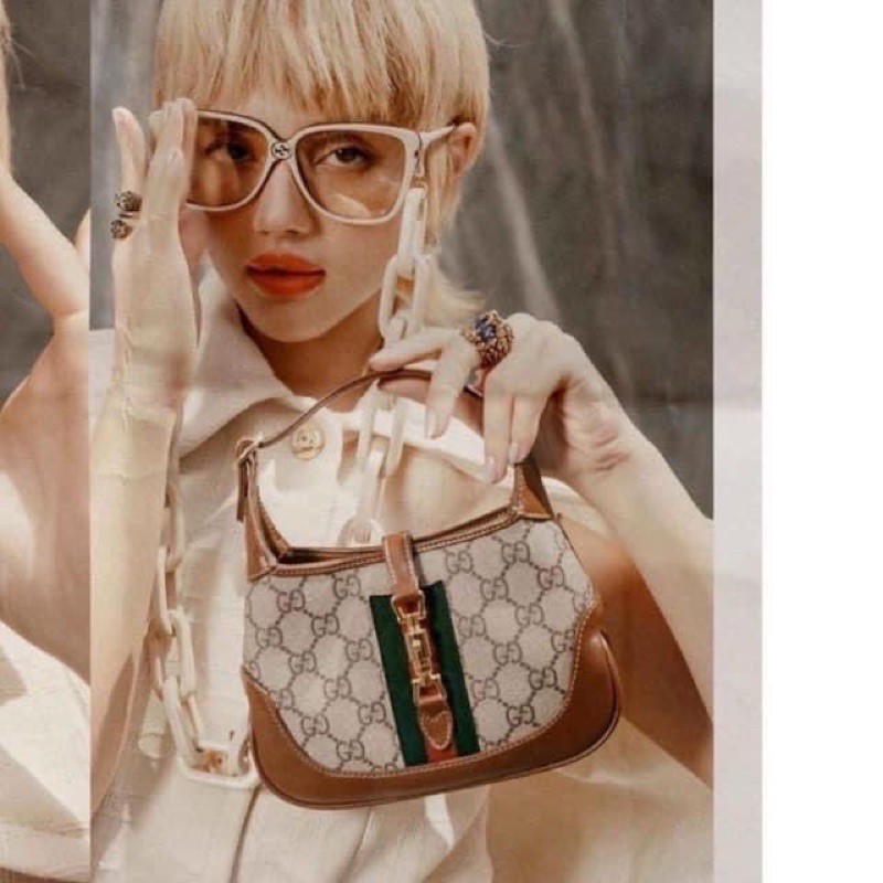 Túi đeo vai gg viền nâu, ảnh thật, bao đẹp | BigBuy360 - bigbuy360.vn